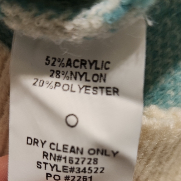 NWT Voy Blue Floral Sweater - S - Picture 7 of 7